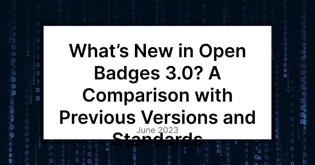 Everything you need to know about Open Badges